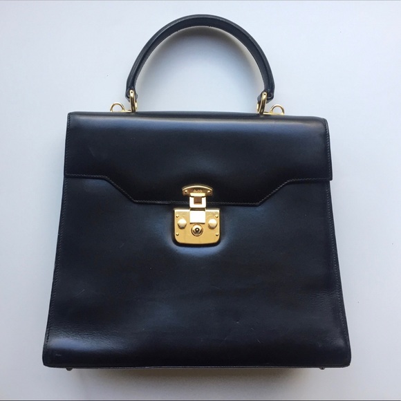 vintage gucci top handle bag